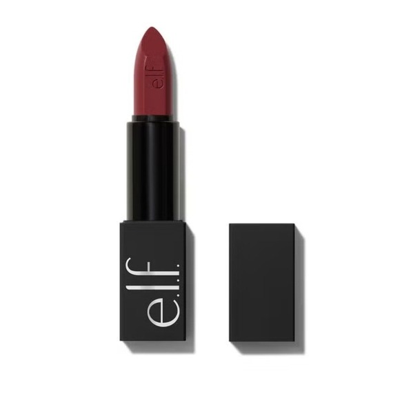 ELF Other - NEW Elf O Face Satin Lipstick Nudes Shameless Neutral Pink Plum Lippy